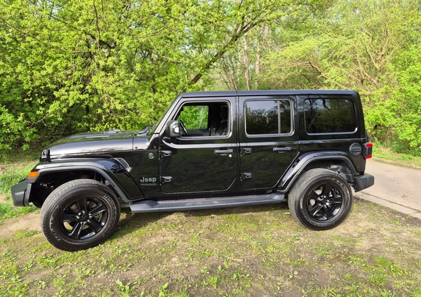 Jeep Wrangler cena 205000 przebieg: 42250, rok produkcji 2019 z Warszawa małe 781